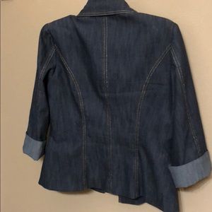 Denim blazer
